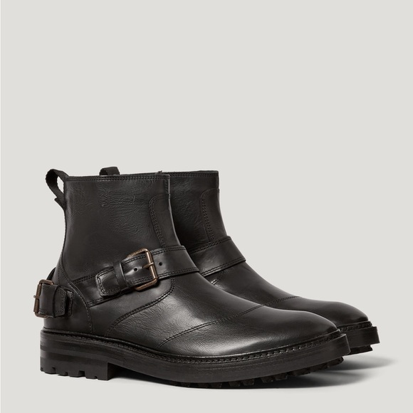 BELSTAFF TrailMaster Boot Smooth Leather black size 41